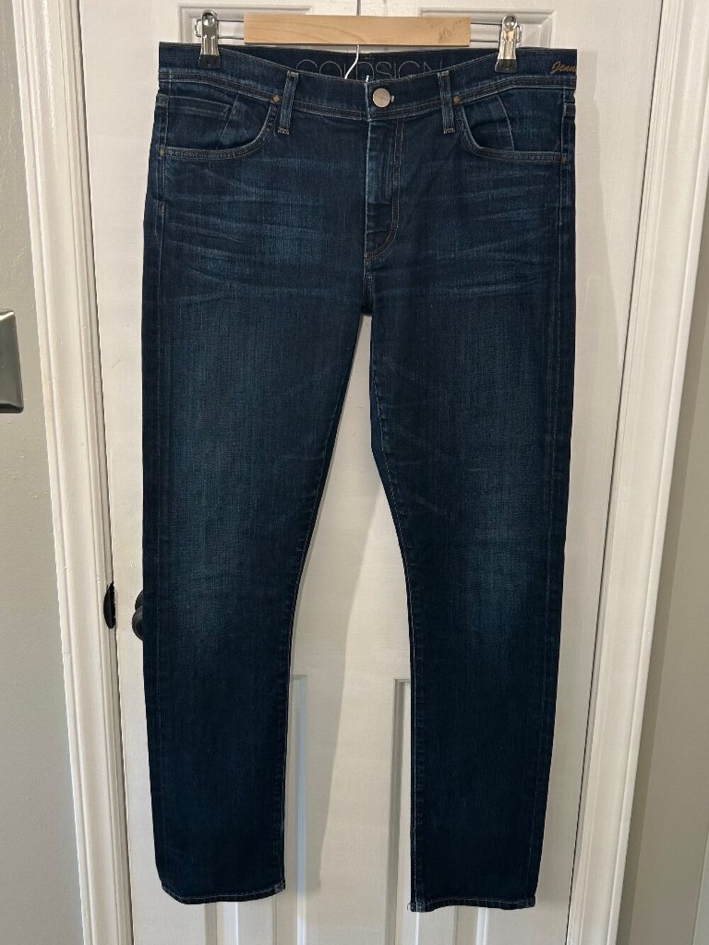 Goldsign Jenny Possible Size 12 Dark Wash Jeans